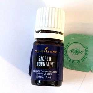 Young Living Sacred Mountain Essential Oil Little over Half full